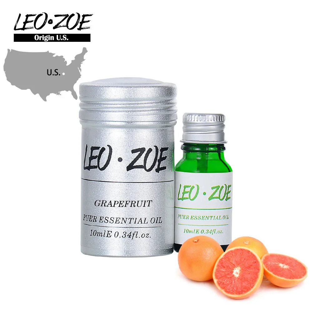 Эфирное Масло Грейпфрута известный бренд LEOZOE сертификат происхождения США