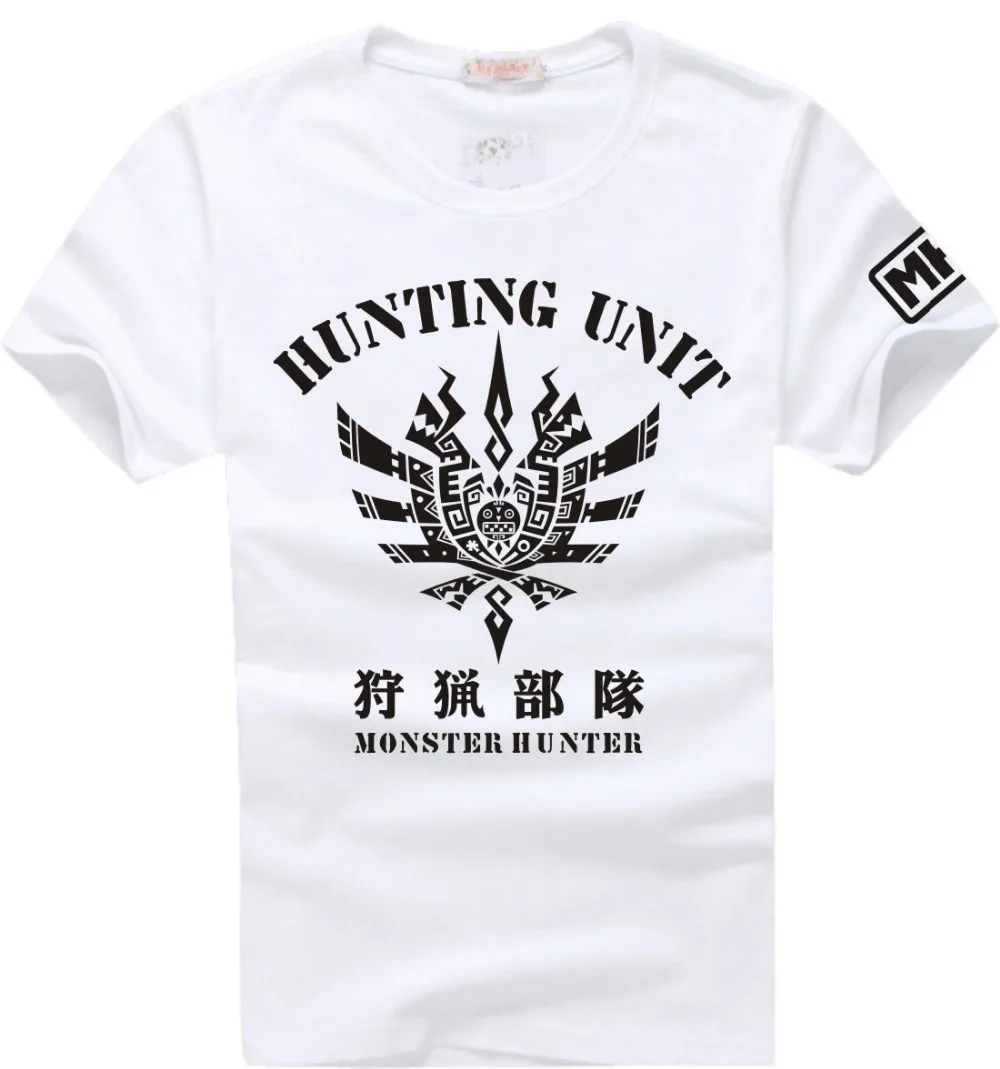 Игроманов костюм Монстер Хантер для MHB футболка анимационный комикс модное