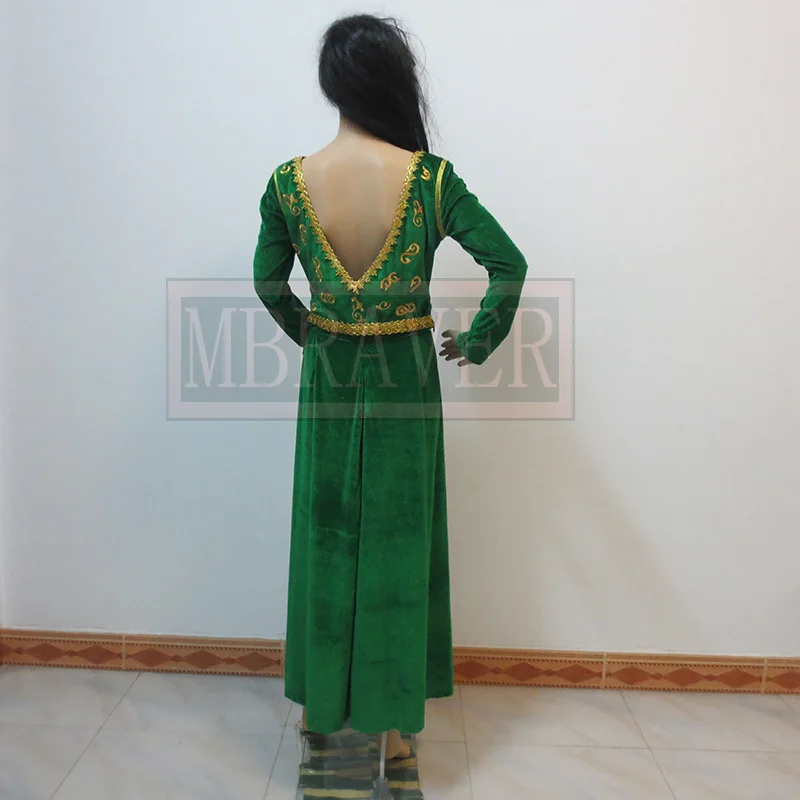 Индивидуальный заказ Шрек принцесса платье Фионы костюм для косплея аниме детей