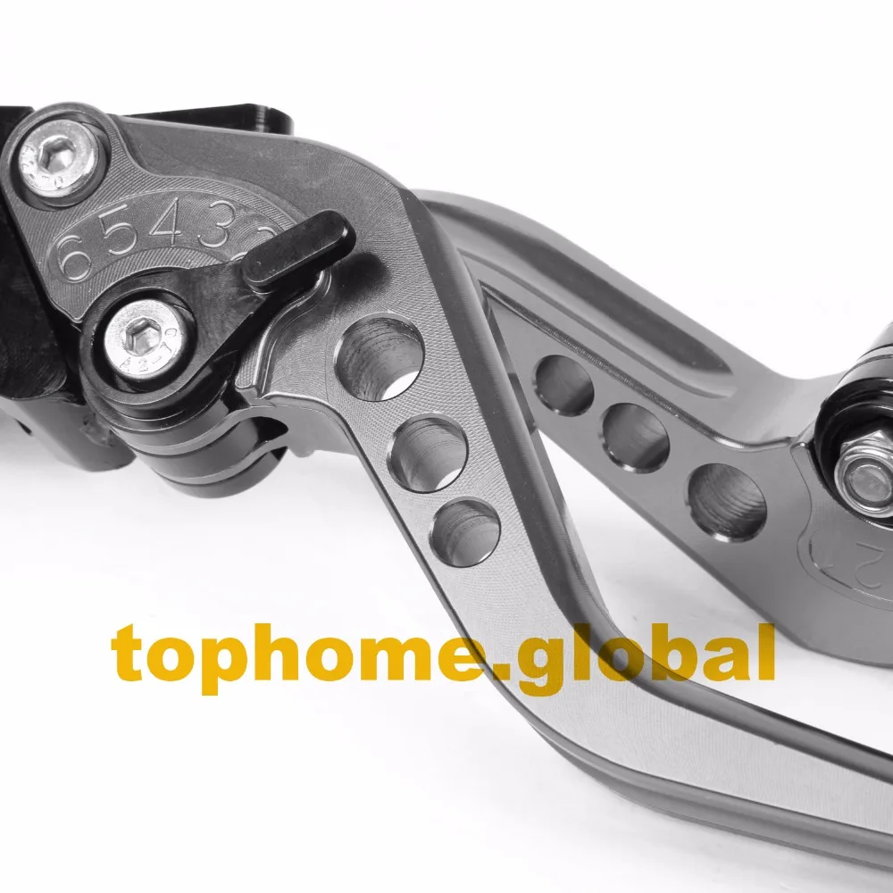 Для Suzuki Burgman AN 650 2003 - 2009 ЧПУ короткие рычаги тормоза сцепления Регулируемые 10