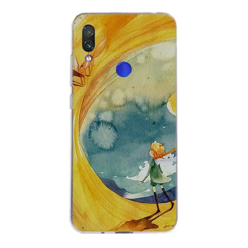 Милый силиконовый чехол для телефона с изображением Маленького принца лисы Xiaomi