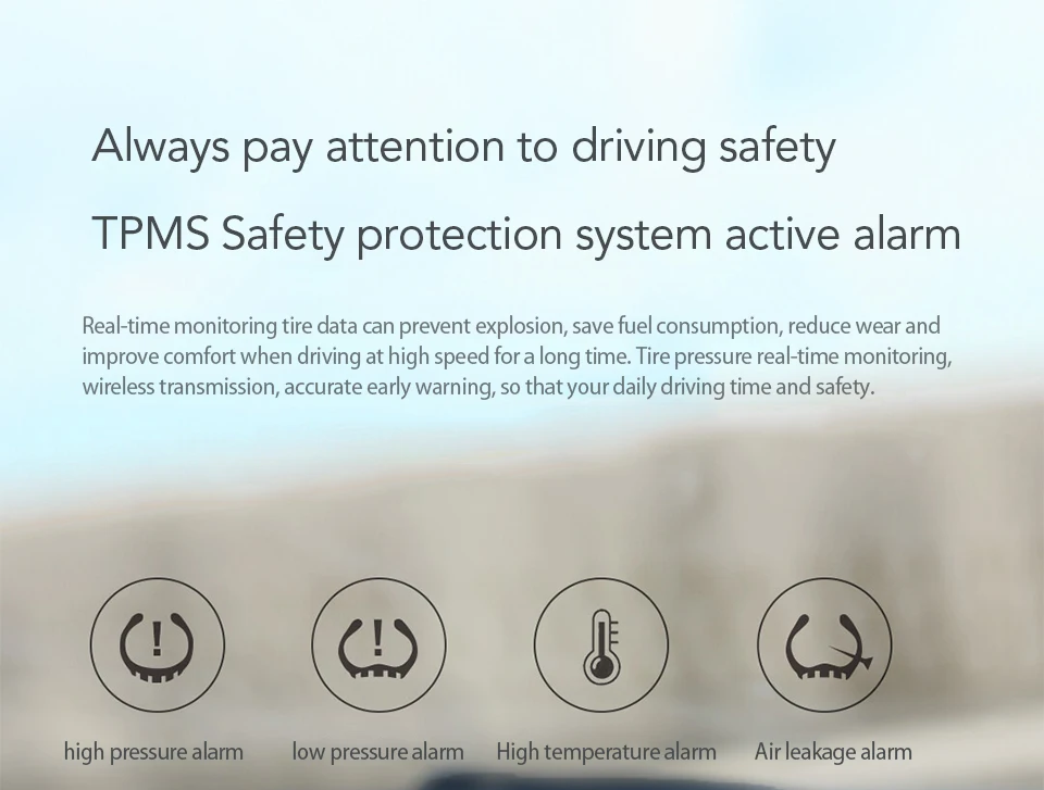 Xiaomi 70mai монитор давления в шинах Система tpms английское приложение Солнечная энергия usb android USB tmps 70 mai автомобильные датчики система сигнализации