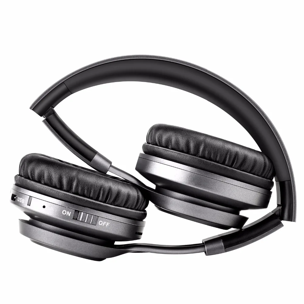 Глубокий бас Bluetooth гарнитура Спортивные Беспроводные + Проводные MP3 FM SD карты