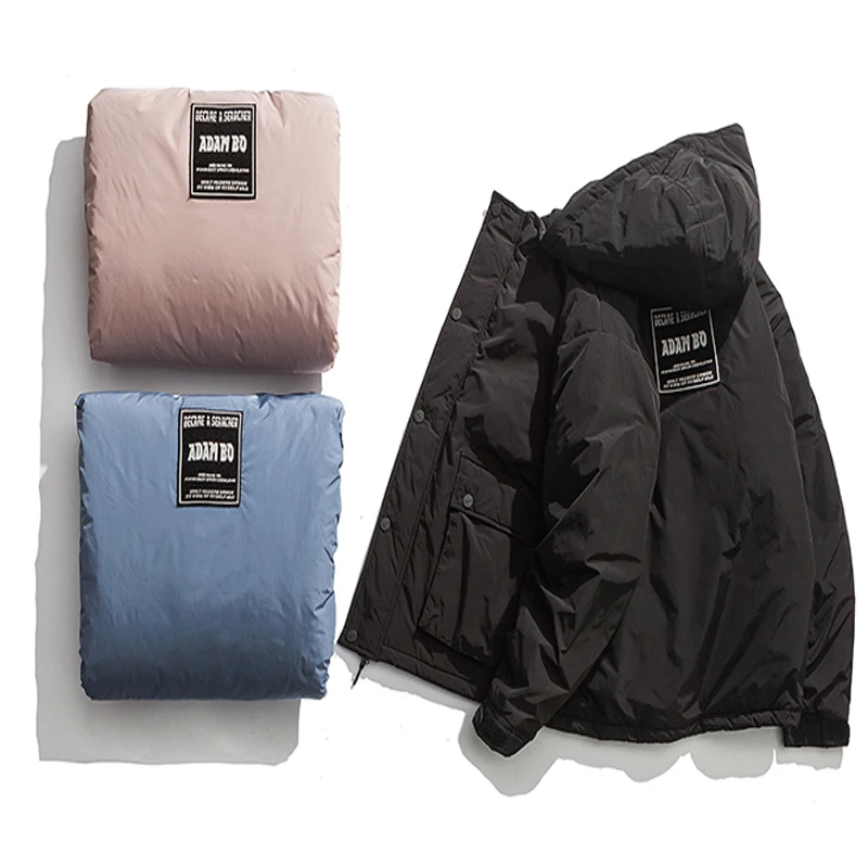 Прямая доставка новинка 2019 зимние теплые утепленные пальто на молнии мужские