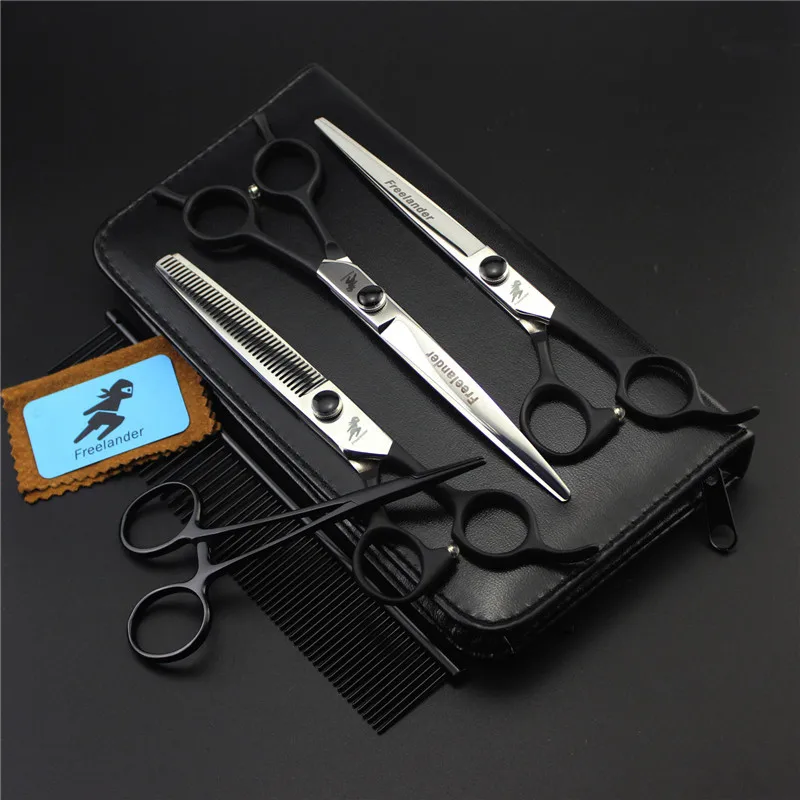 Набор ножниц для стрижки домашних питомцев 7 0 дюйма|thinning shears|hair cutscissors set |