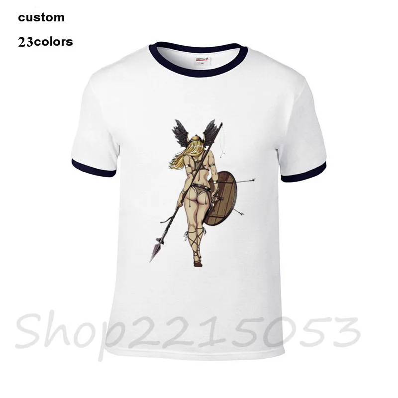 Уличная одежда Valkyrie of Ravens Vikings winy tree Toga waifu Boku No Hero academic Мужская футболка Sugoi