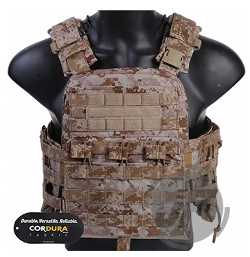 Emerson темно-синяя клетка несущая пластина NCPC жилет EmersonGear тактический MOLLE Регулируемый жилет Doffing Универсальный бронежилет w/Cummerbund - Цвет: AOR1