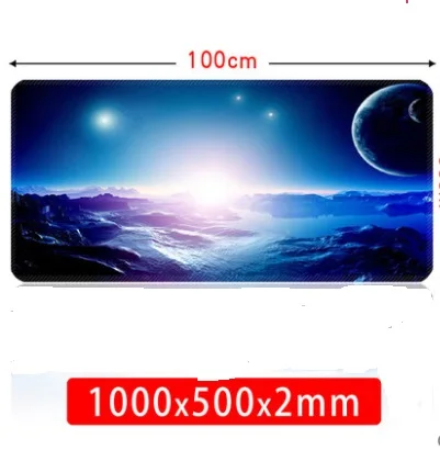 C 100X500 WESAPPA 100X50/90X40 см, Карта мира, резиновый коврик для мыши, большой коврик для мыши, настольные коврики, большие коврики для мыши, игровой ковер XL для офисных игр - Цвет: C 100X500