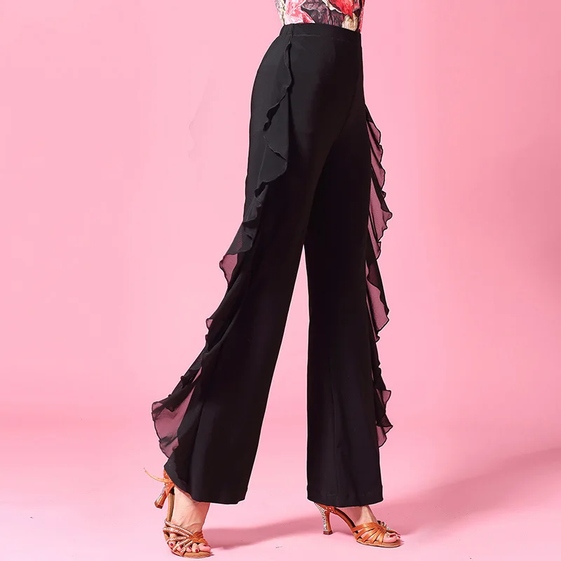 Новые женские штаны для латинских танцев женское современных тренировочные