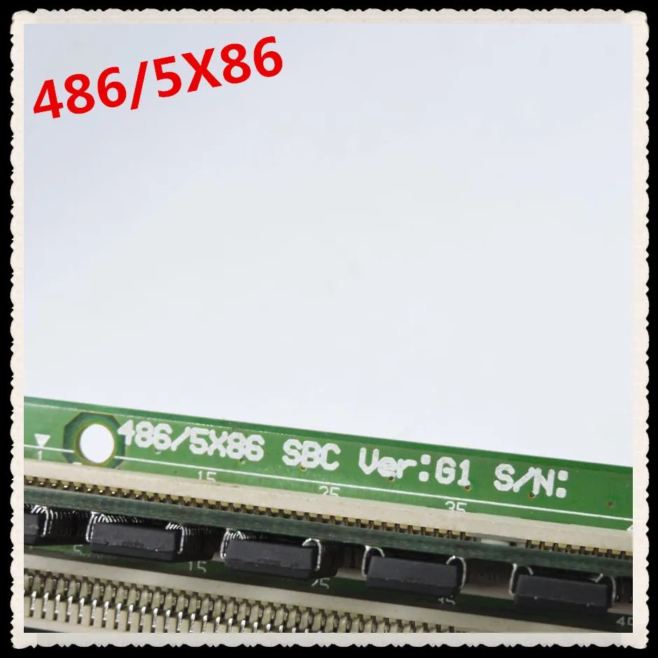 486/5X86 SBC Ver:G1 Промышленная материнская плата PICMG1.0 ПК/104 полуразмер ЦП карта