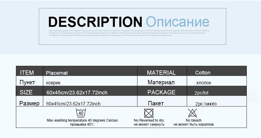 2 шт./лот 45x60 см, хлопок, классическое полотенце с буквенным принтом, кухонное полотенце, чистящая ткань, чайное полотенце, ультрапрочное, pano de prato