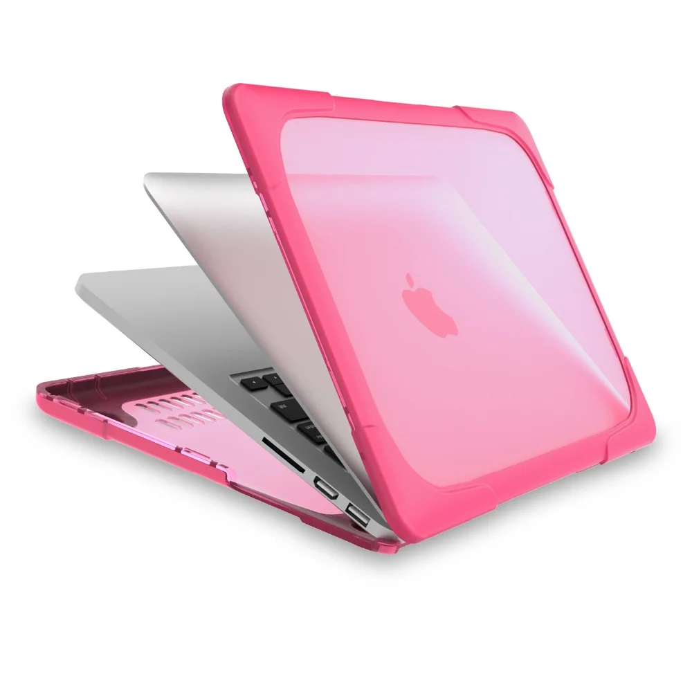 Ударопрочный внешний чехол для Macbook Air 13 11 дюймов Retina 12 15 New Pro жесткий пластиковый