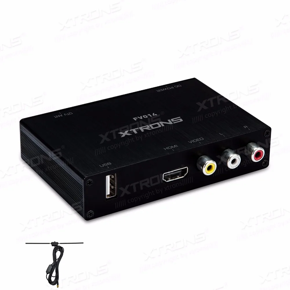 XTRONS FV014/Автомобильный цифровой DVB T/T2 Freeview ТВ тюнер/тройной