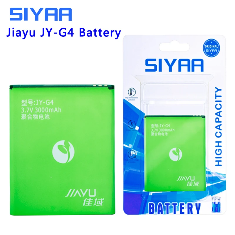 SIYAA мобильного телефона JY-G2 JY-G3 JY-S3 JY-G4 Батарея для JIAYU G2 JYG2 JYS3 JY S3 JY G4 S3 G4s G4 G4T JY-G3 JYG3 G3 акумуляторная батарея