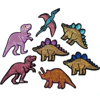 biker patches for clothing diy dinosaur family sequined sequins t shirt womens fashion tops shirt womens iron on patch clothes
