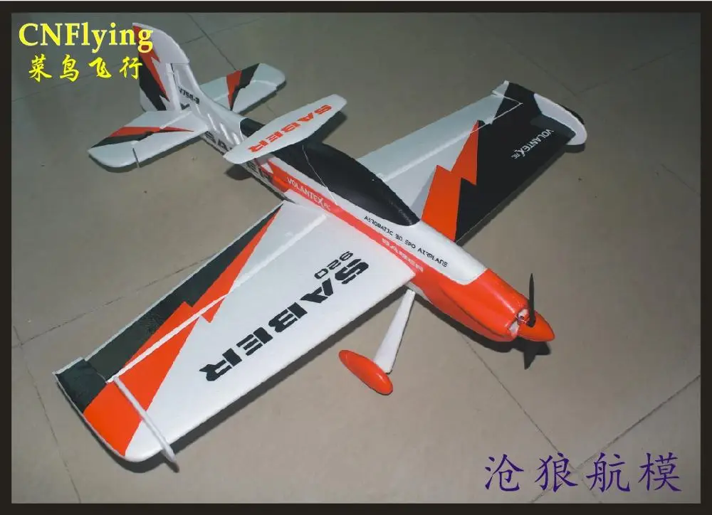 Модель самолета EPO RC F3D хобби 920 мм Wingspan Saber 3D самолет 756 2 (с комплектом или