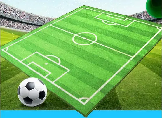 100% нейлоновые коврики напольный коврик для футбольного поля детей ковер