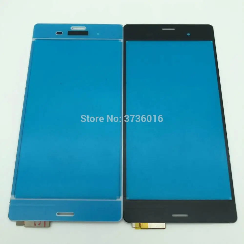Copy quality tempering Glass with touch for Sony Z3 LCD digitizer touch screen panel replacement for mobile phone repair