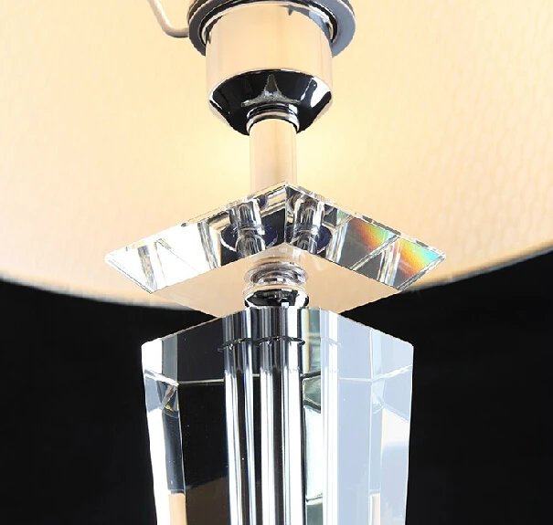 Кристалл настольные лампы светильники Современные светодиодные Спальня Лампы