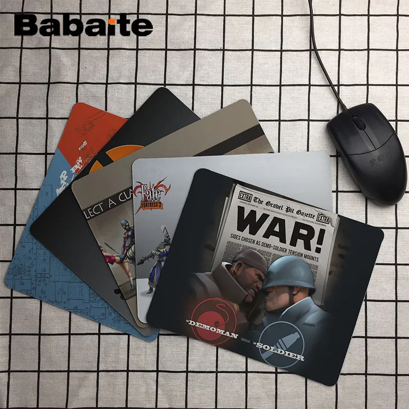 Babaite Team Fortress 2 высокоскоростной новый коврик для мыши размер 18X22cm версия скорости