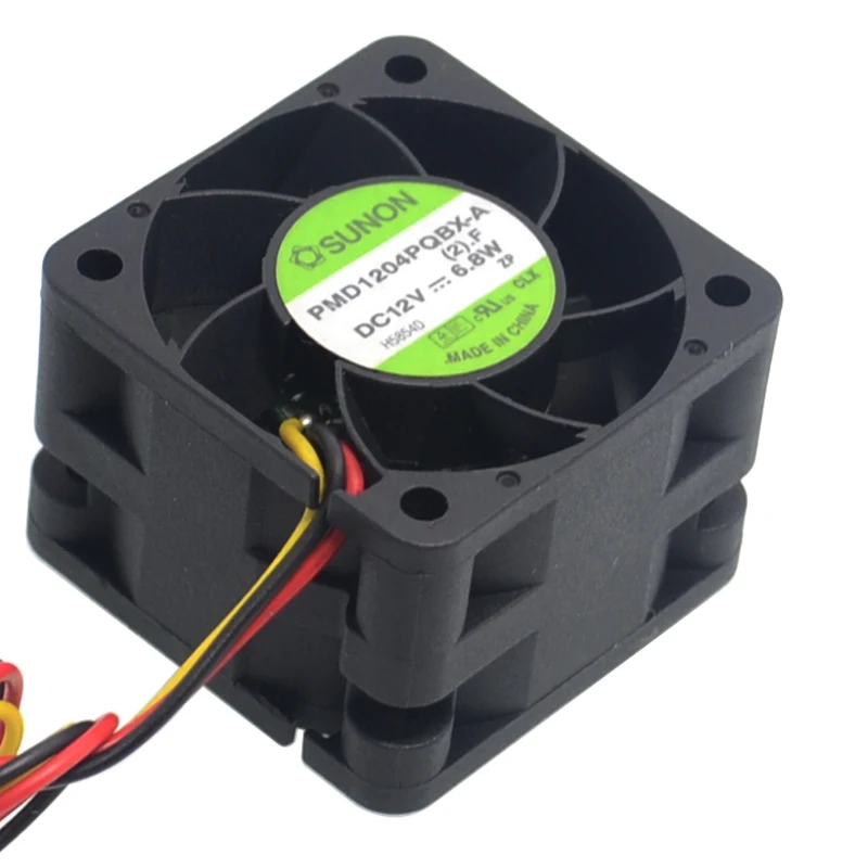 50 шт. для охлаждения SUNON вентилятор PMD1204PQBX A 40 мм 4028 12V 6 8 W высокоскоростной сервера