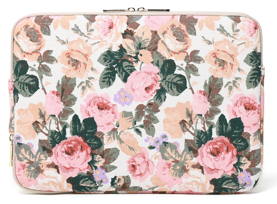 Waterproof Canvas Printing Women Men Sleeve Laptop Bag For Macbook Air 13 Pro 11 12 14 15 Case For Xiaomi Asus Lenovo Cover