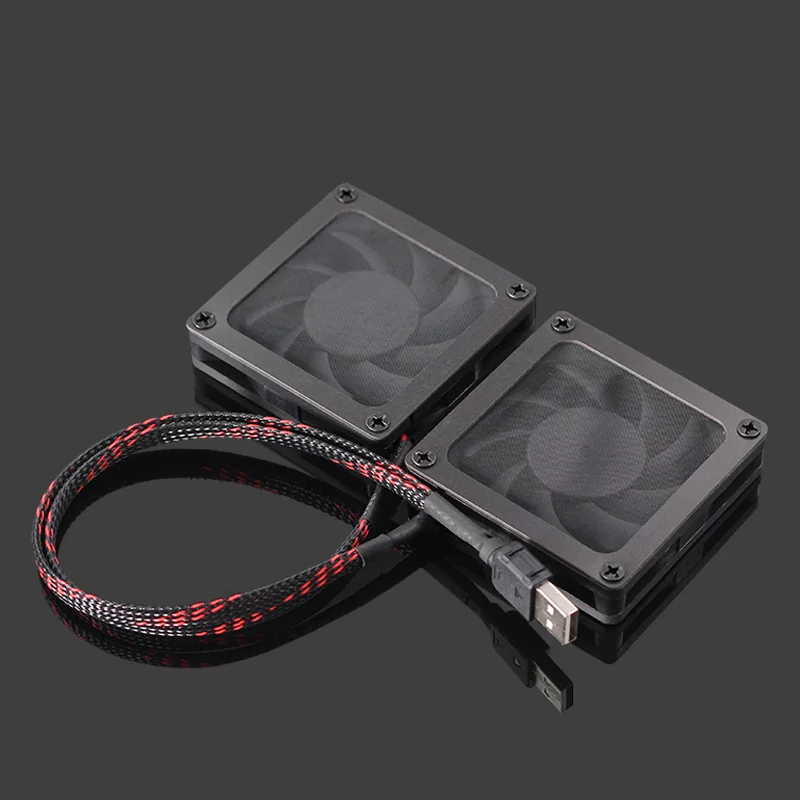 Новый AC68U AC86U EX6200 Tenda AC15 AC1900P маршрутизатор 7 см вентилятор тепловыделения