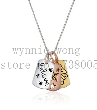 Новинка 2015 Вдохновляющие три цвета серебряный желтый розовое золото сверкающее