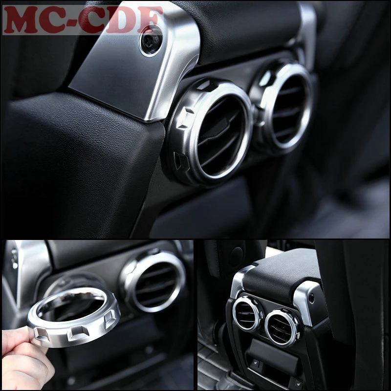 Car Styling For Land Rover Discovery 4 LR3 Range Sport 2009-2016 Rear Air Outlet Vent Ring Trim Sticker Accessories | Автомобили и