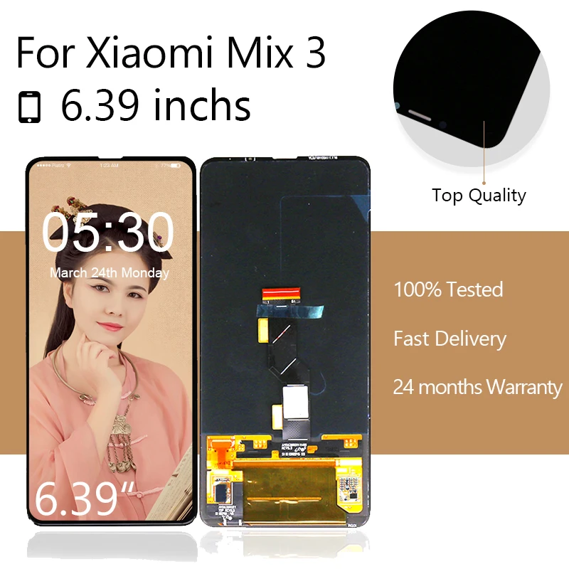 ЖК-экран с дигитайзером для Xiaomi Mi Mix 3 100% тестирование бесплатная доставка |