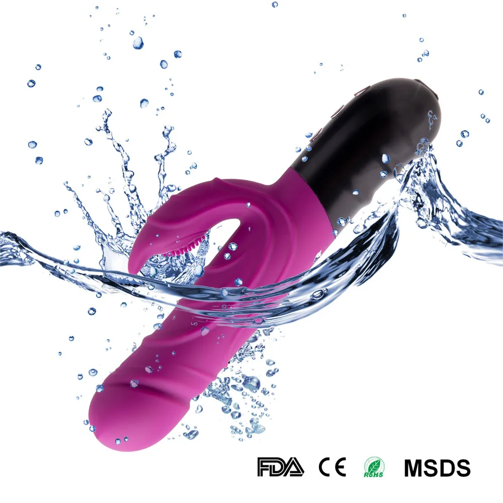 10 скоростной вибратор Супер сильный два двигателя Водонепроницаемый
