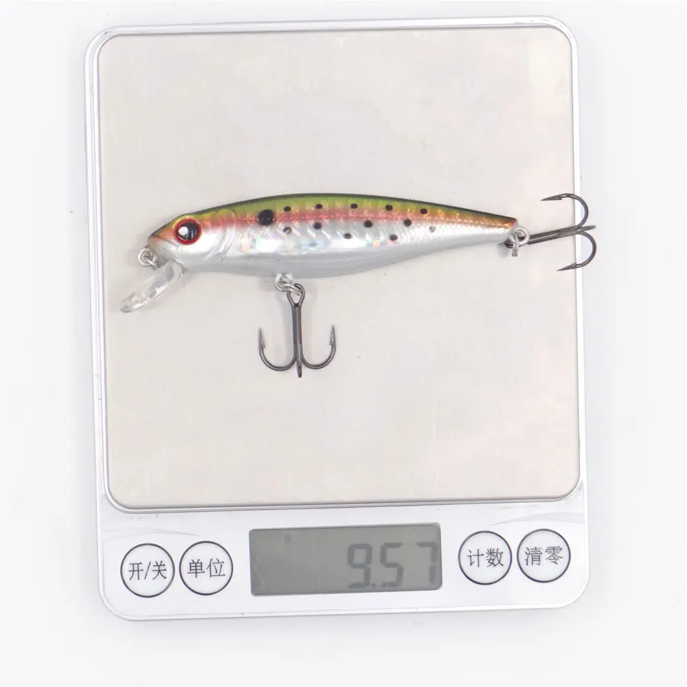 Рыболовная приманка NOEBY Minnow 80 мм 9 2 г из АБС пластика для форели Leurre рыболовная