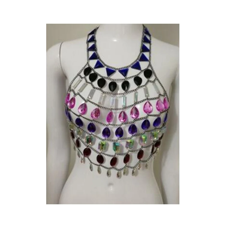 Женский купальник на бретельках разноцветное пляжное платье с открытой спиной в