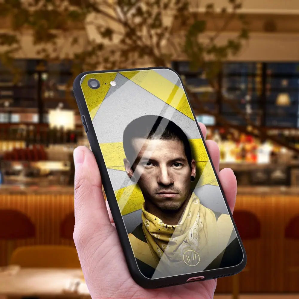 WEBBEDEPP Twenty One Pilots 21 чехол из закаленного стекла для телефона Apple iPhone Xr Xs Max X или 10 8 7 6