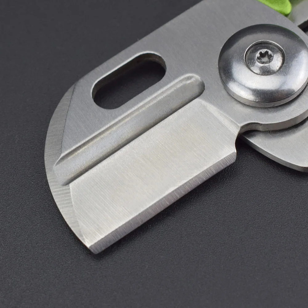 Chanseon мини Портативный складной Ножи для Охота выживания идентификации Открытый