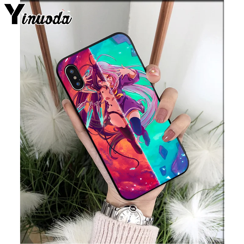 Силиконовый ТПУ мягкий черный Чехол Yinuoda для Apple iPhone 8 7 6 6S Plus X XS MAX 5 5S SE XR|Бамперы| |