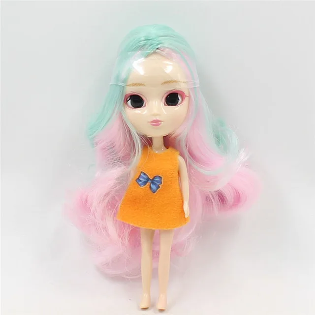 G 10 см DIY blyth мини кукла подарок одежда случайный - Цвет: G
