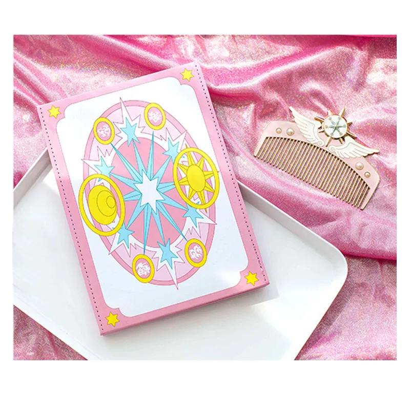 Прозрачные карты cardcaptor sakura зеркало для макияжа косметическое расческа костюм |