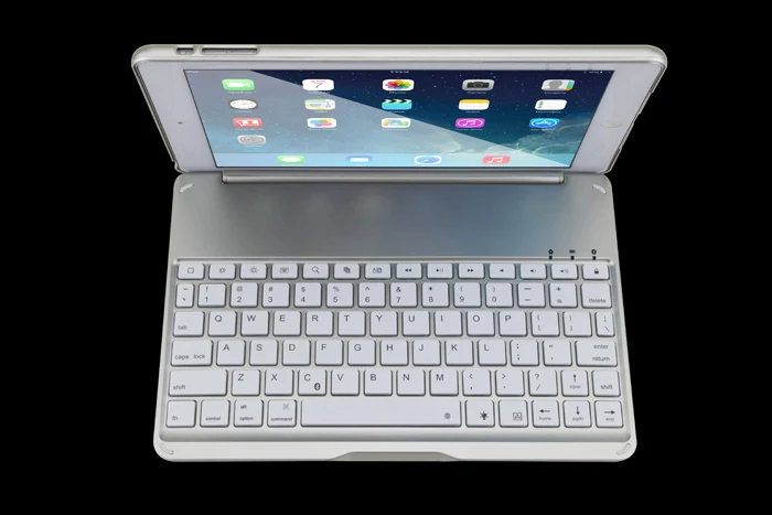 7 цветов, bluetooth-клавиатура с подсветкой Чехол для iPad 9,7 Высокое качество флип чехол для ноутбука в виде ракушки планшеты чехол для Apple iPad Air