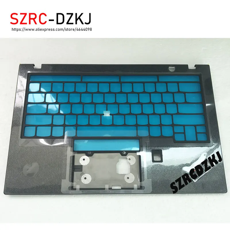 

New/Orig for Lenovo ThinkPad X1 Carbon 6th 20KH 20KG Keyboard Bezel Palmrest Cover w/o Touchpad w/ Fingerprint Hole AM16R000300