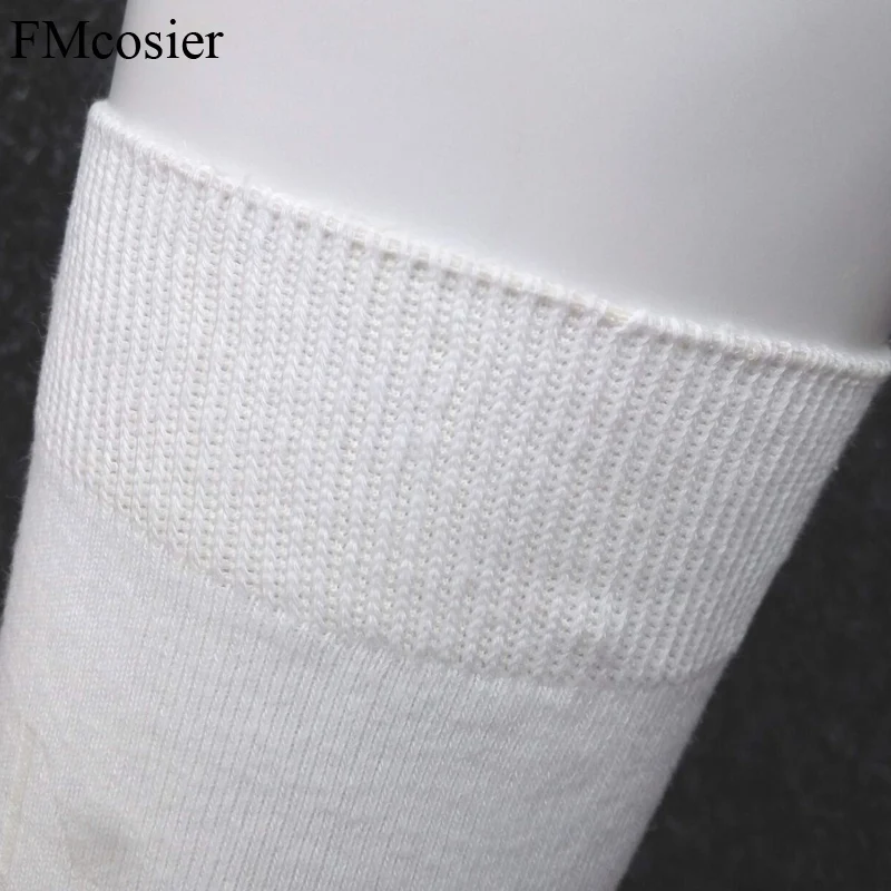 10 Pairs Clearance Summer Autumn Mens Dress Socks Business Classic Crew for Men Big Size Plus White Black New 44 46 | Мужская одежда
