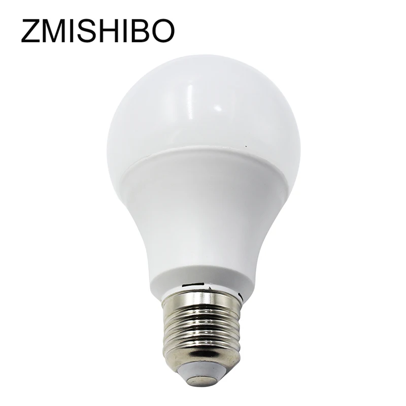 ZMISHIBO PC + алюминиевые светодиодные лампы E27 220 В 3 Вт/7 Вт/12 Вт лампа