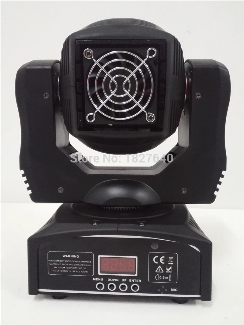 4 шт./лот 60 Вт Светодиодный точечный движущийся головной светильник для диджея