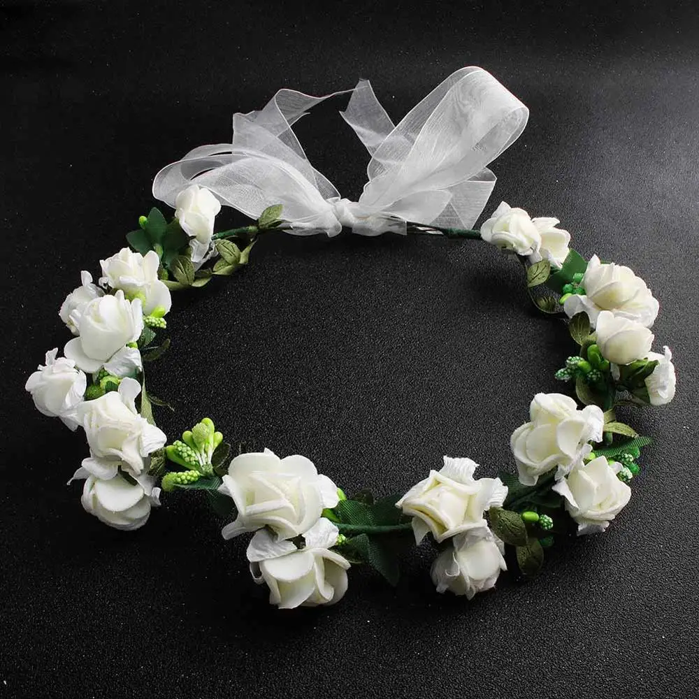 HS-J4547-White Miallo, цветочные короны и диадемы, свадебные аксессуары для волос, для невесты, подружек невесты, для женщин, девочек, лоза, головные уборы - Окраска металла: HS-J4547-White