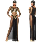 Сексуальный Экзотический костюм Клеопатры, Греческая богиня, Хэллоуин, сексуальная сценическая шоу, косплей-униформа