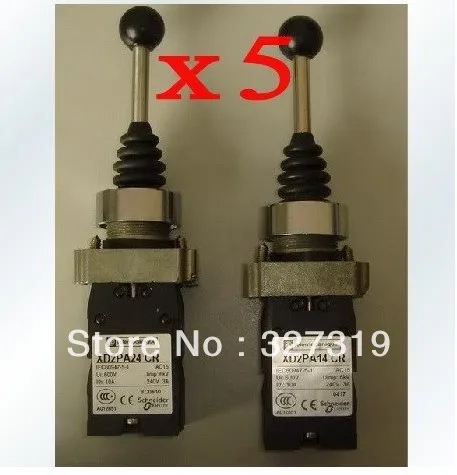 

NEW 5 PCS 4 Position Spring Return Wobble Switch Joystick 4NO XD2PA24CR