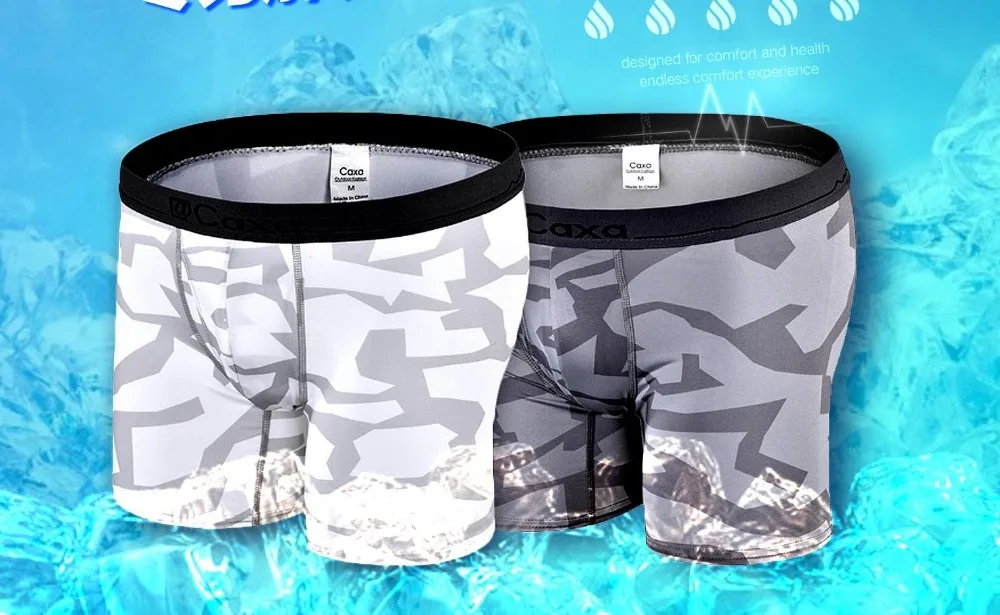 Боксеры мужские быстросохнущие из вискозы 2 шт./упаковка|men boxer underwear|boxer underwearunderwear