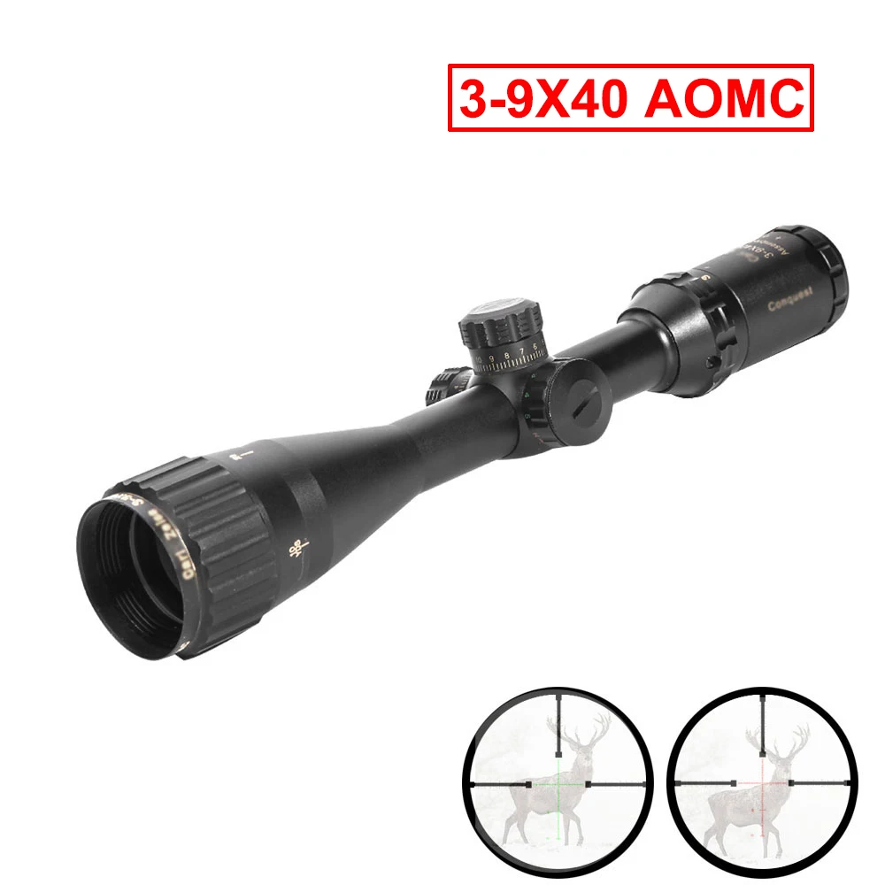 Охотничий прицел 3-9x40 AOMC Внешний тактический винтовочный оптический прицел военные Применение на открытом воздухе содержание стрелкового оружия