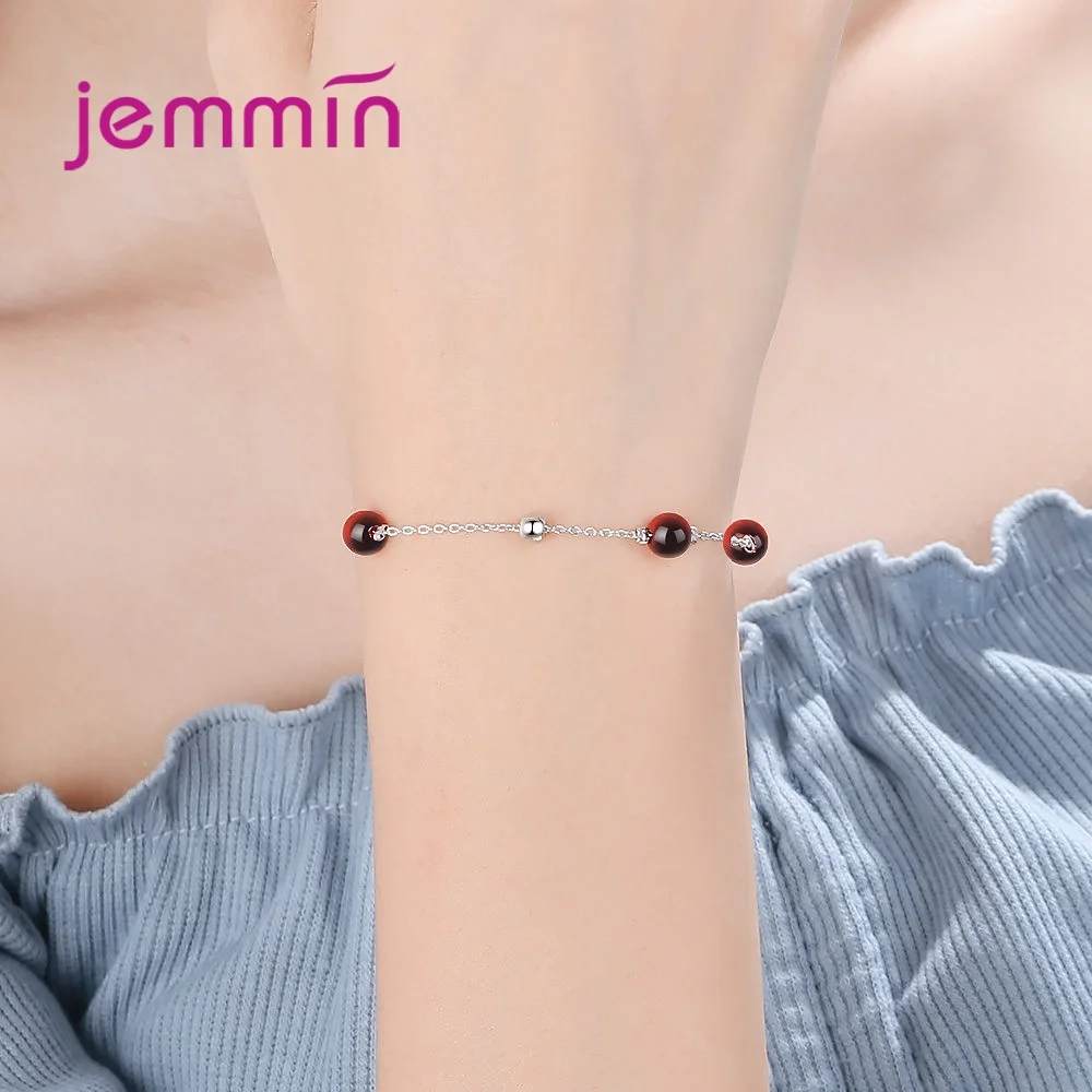 New Hot 925 Sterling Silver Charm Bracelets Trendy Ball Design Good Quality Best Gift For Women Girls Party Appointment | Украшения и