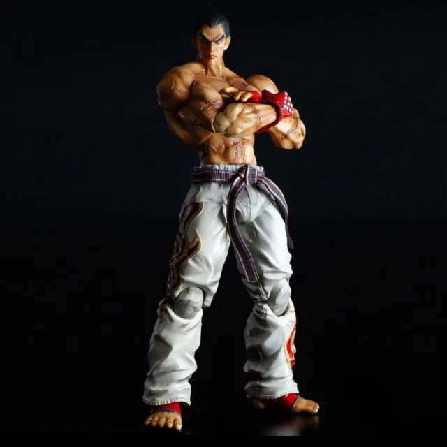 Игрушка Tekken Play Arts Kai Kazuya Mishima 26 см ПВХ фигурка игра Аниме Playarts в подарок|playarts kai|play